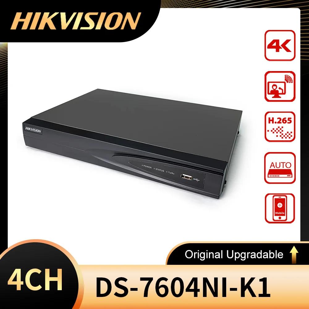 Hikvision  DS-7604NI-K1 4CH 1U 4K NVR H.265 + Ʈũ    ΰ   м  2.0